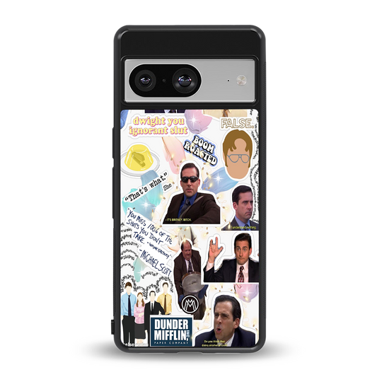office mix back phone cover | glass case for Google Pixel 8