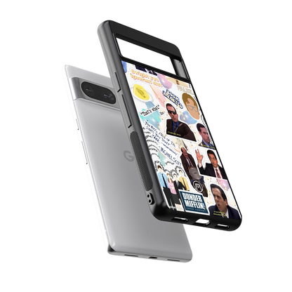 office mix back phone cover | glass case for Google Pixel 8