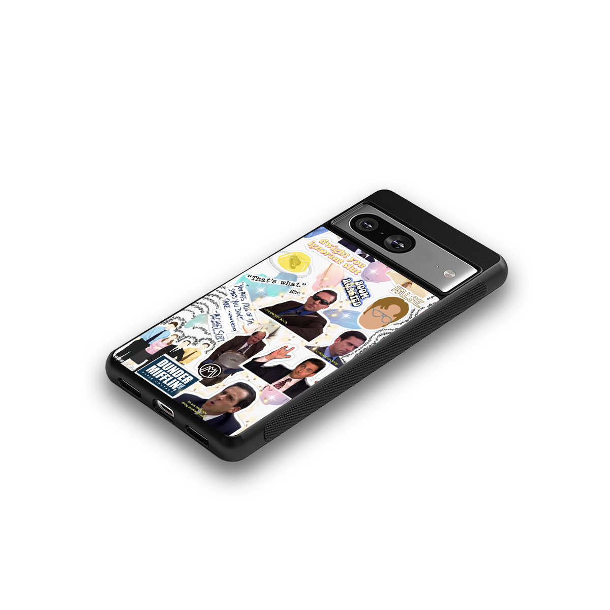 office mix back phone cover | glass case for Google Pixel 8