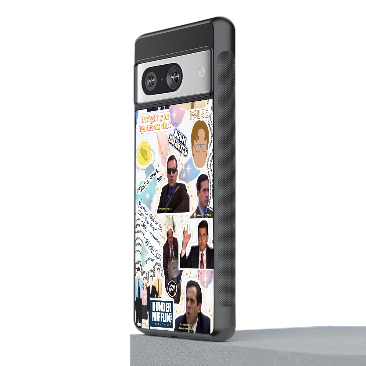 office mix back phone cover | glass case for Google Pixel 8