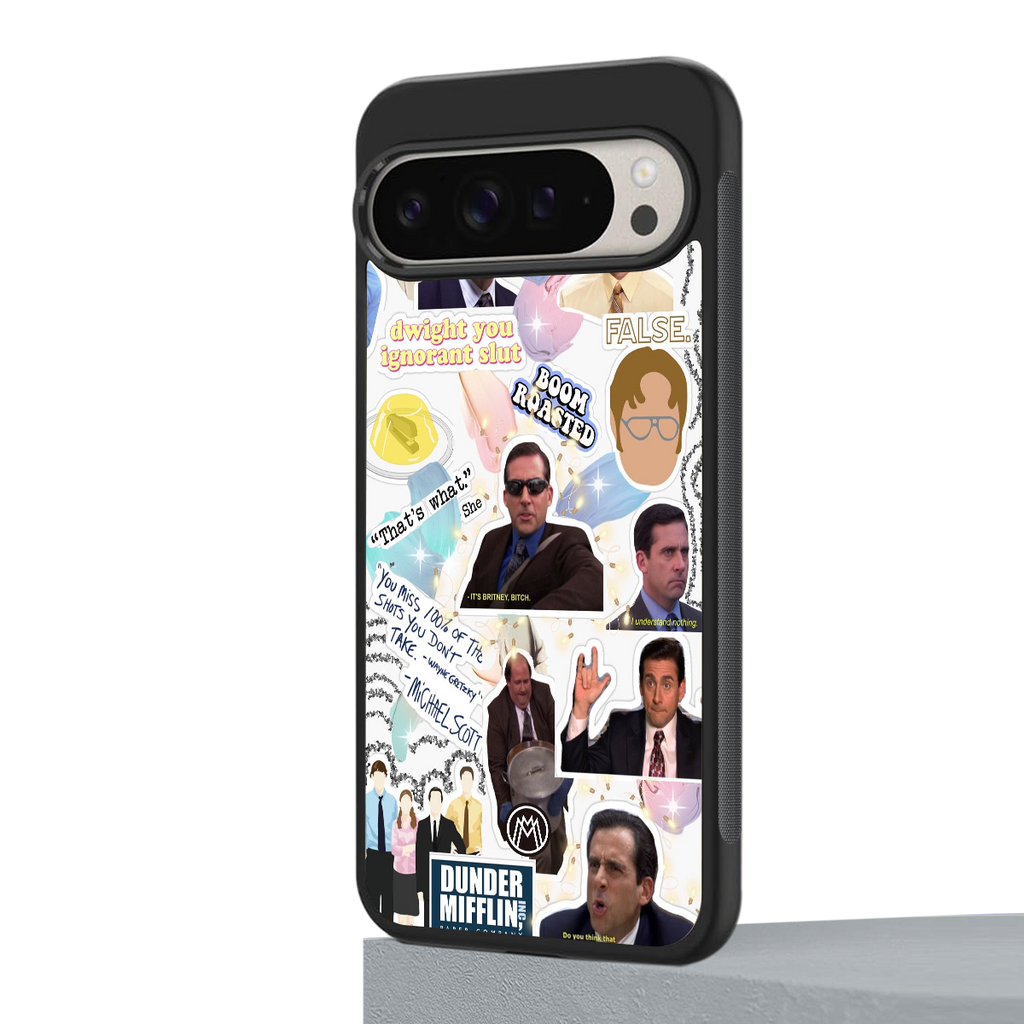 office mix back phone cover | glass case for google pixel 9 pro