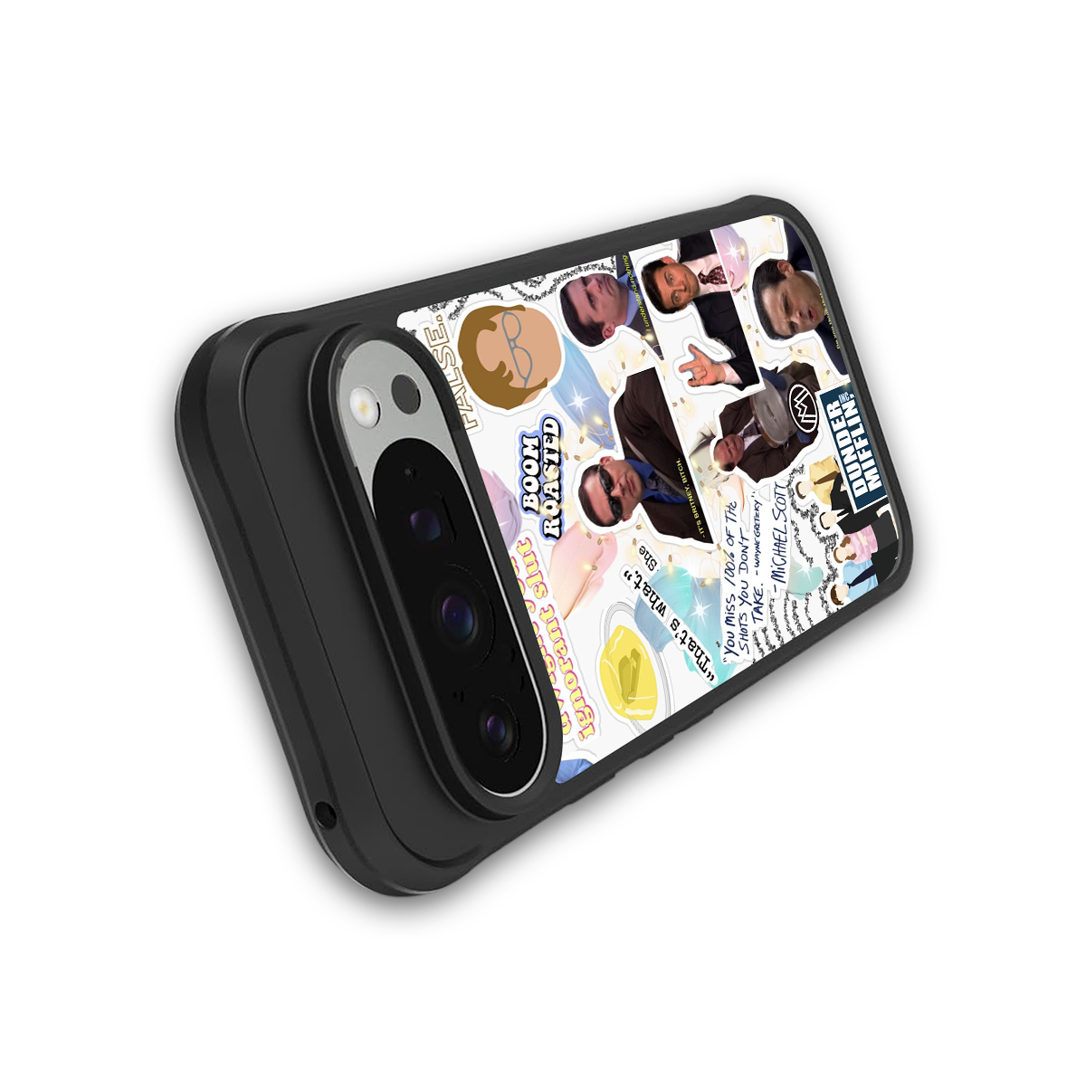 office mix back phone cover | glass case for google pixel 9 pro