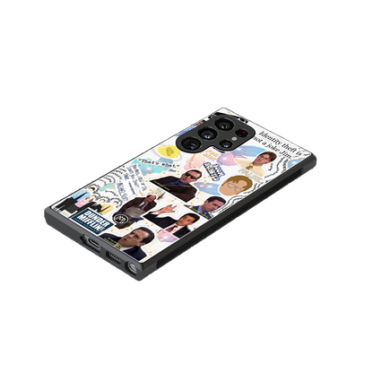 office mix back phone cover | glass case for samsung galaxy s23 ultra