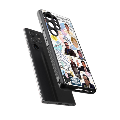 office mix back phone cover | glass case for samsung galaxy s25 ultra
