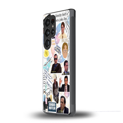 office mix back phone cover | glass case for samsung galaxy s25 ultra