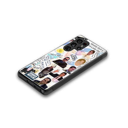 office mix back phone cover | glass case for samsung galaxy s25 ultra