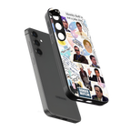 office mix back phone cover | glass case for samsung galaxy s24