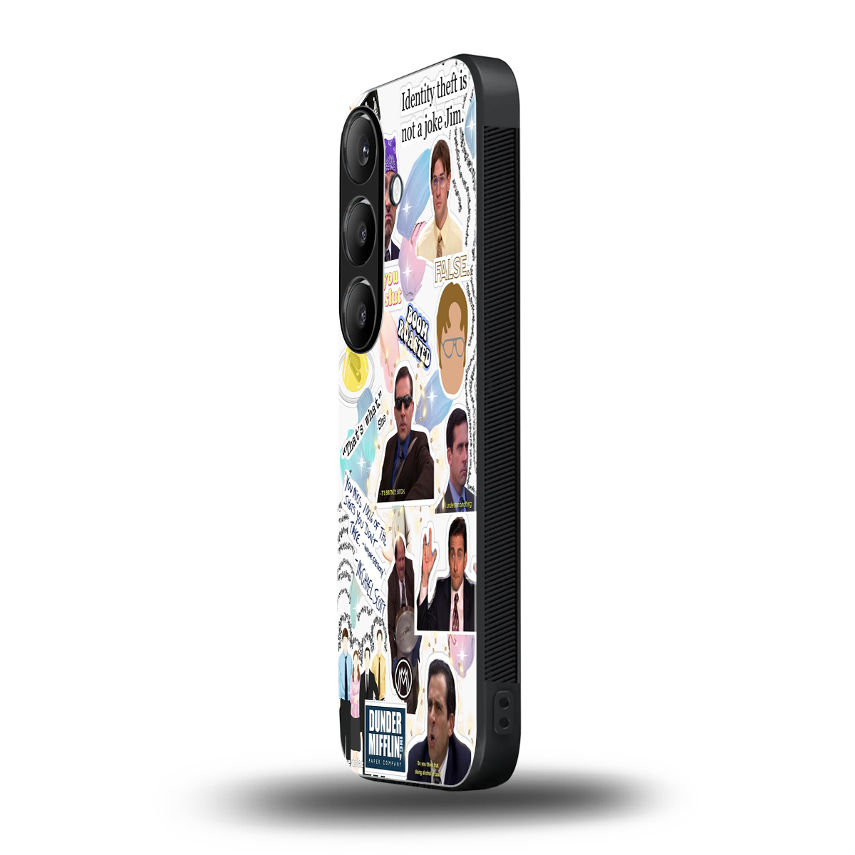 office mix back phone cover | glass case for samsung galaxy s24 fe