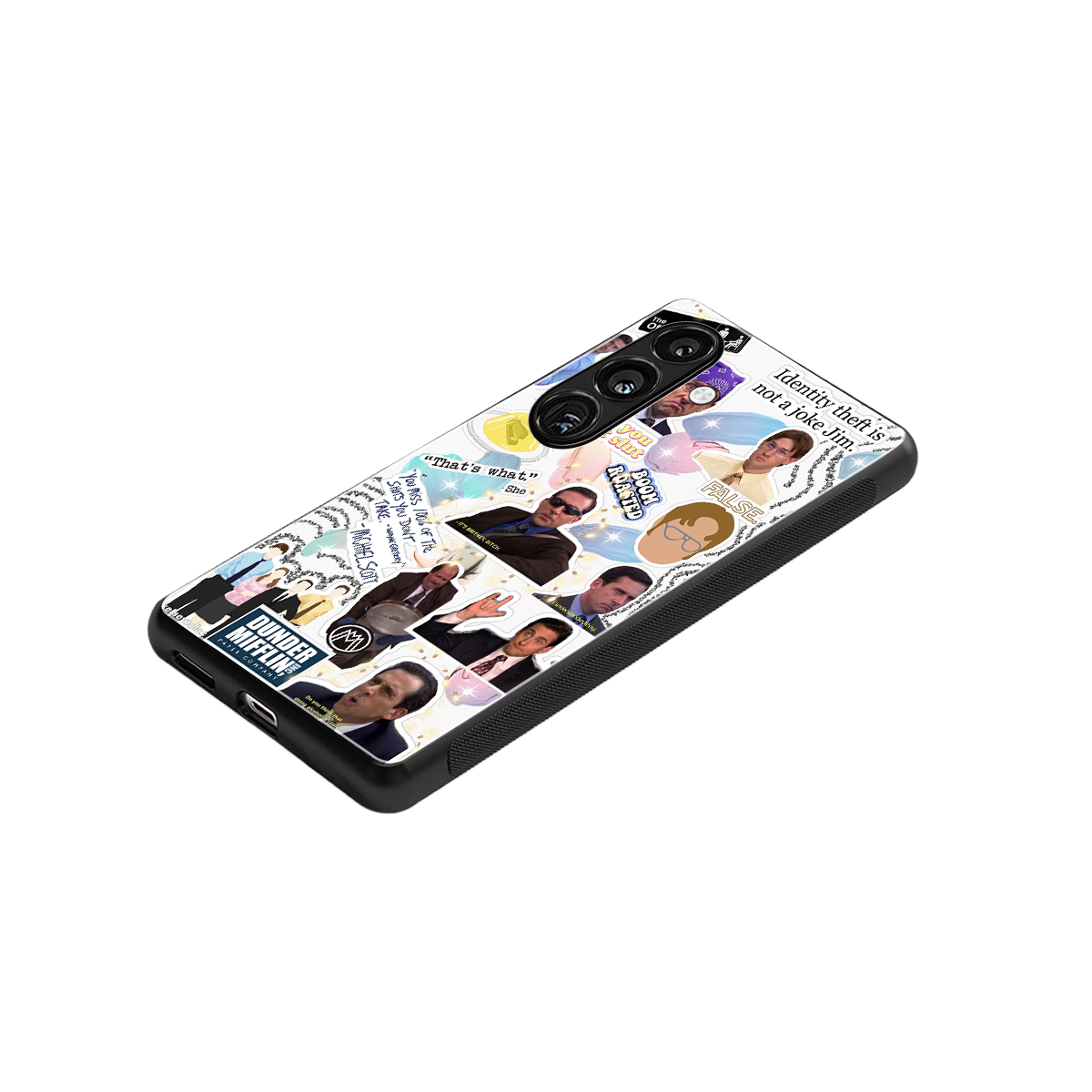 office mix back phone cover | glass case for samsung galaxy s24 fe