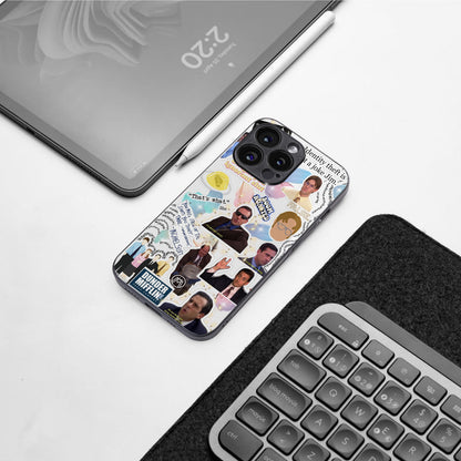office mix back phone cover | glass case for Google Pixel 8