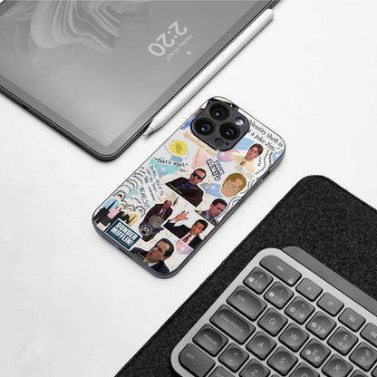 office mix back phone cover | glass case for samsung galaxy s24 ultra