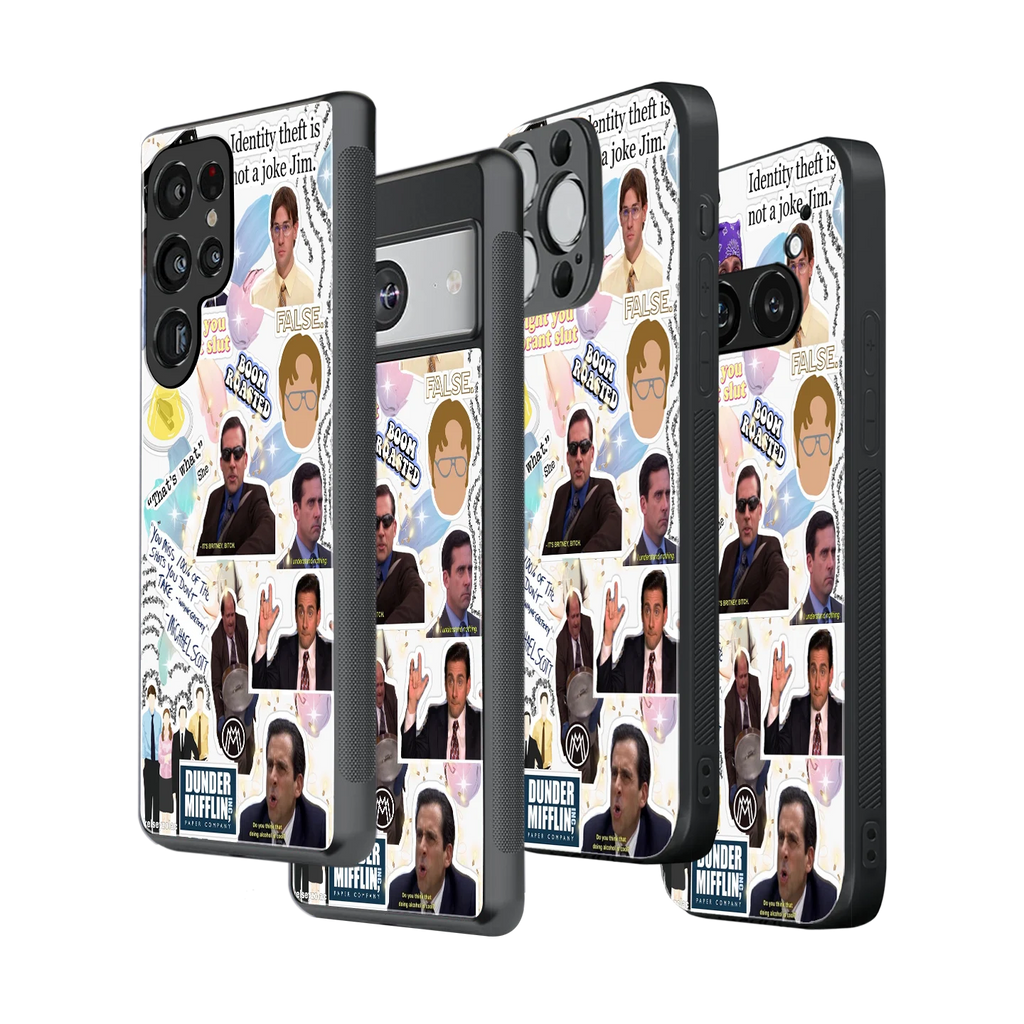 Stylish Glass Back Case for All Smartphones – iPhone, Samsung, OnePlus, Pixel, Redmi, Oppo, Vivo, Motorola