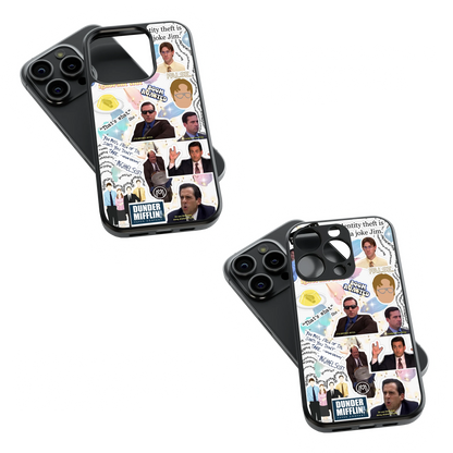 Trendy Glass Back Mobile Case for iPhone, Samsung, Redmi, OnePlus, Google Pixel, Motorola