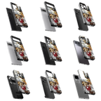 Durable Glass Back Mobile Case for iPhone, Samsung, OnePlus, Google Pixel, Redmi, Vivo, Oppo
