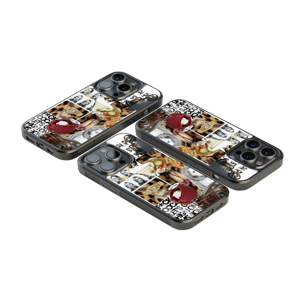 Luxury Glass Back Mobile Cover for iPhone, Samsung Galaxy, OnePlus, Pixel, Redmi & More