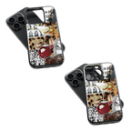 Trendy Glass Back Mobile Case for iPhone, Samsung, Redmi, OnePlus, Google Pixel, Motorola