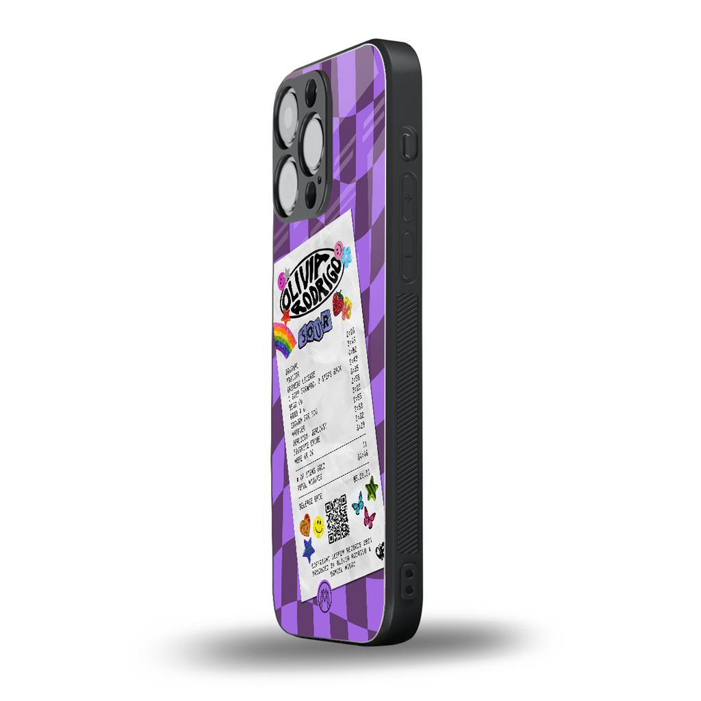 olivia rodrigo back phone cover | glass case for iphone 13 pro max