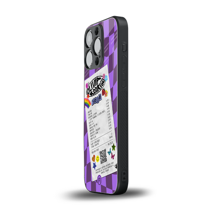 olivia rodrigo back phone cover | glass case for iphone 15 pro