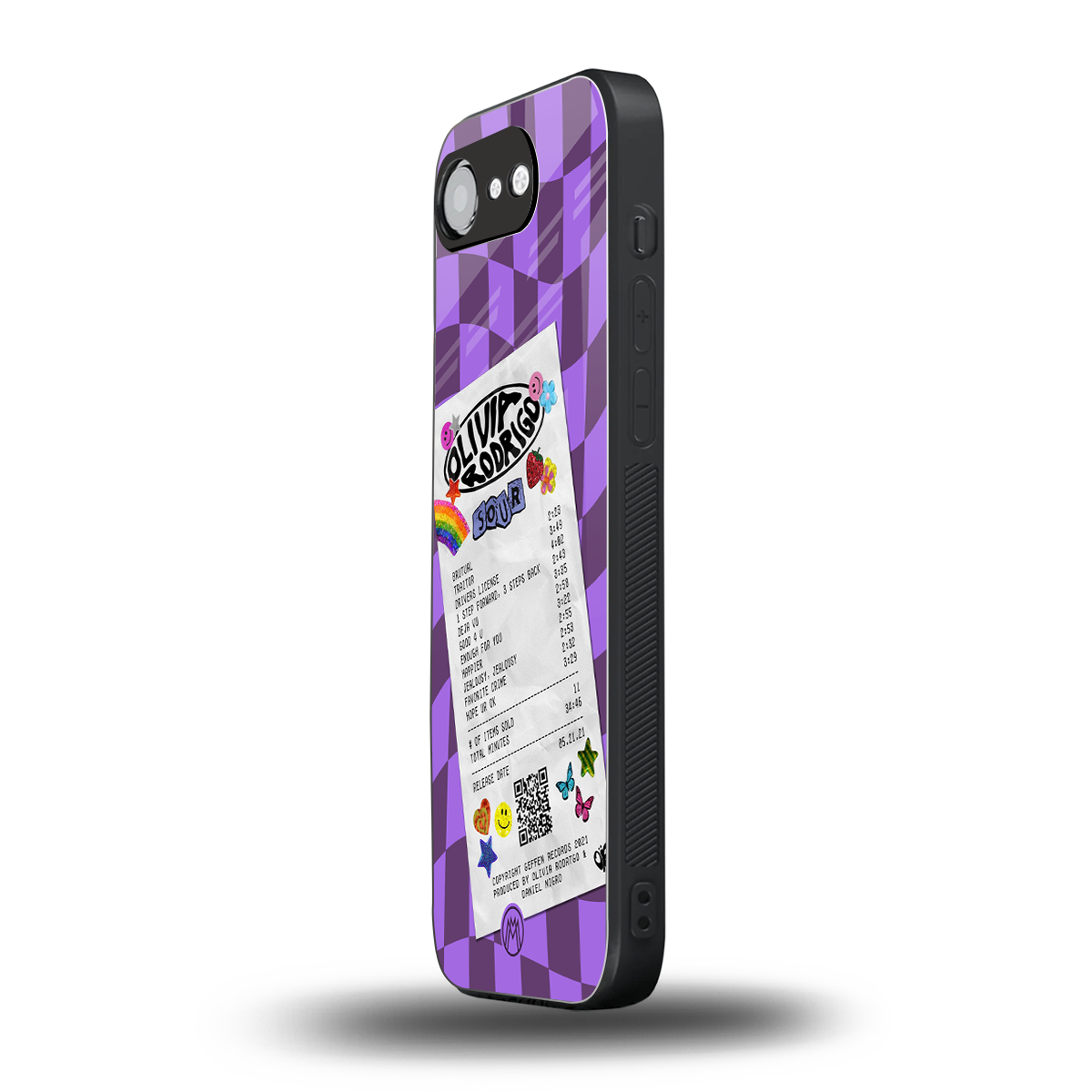 olivia rodrigo back phone cover | glass case for iphone 16e