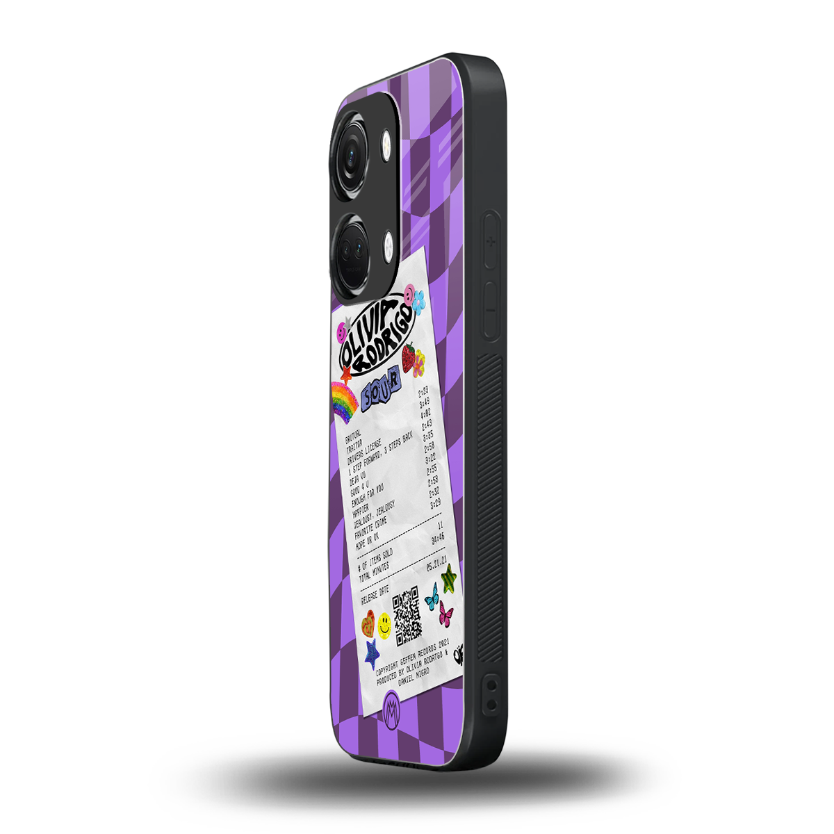 olivia rodrigo back phone cover | glass case for oneplus nord 3