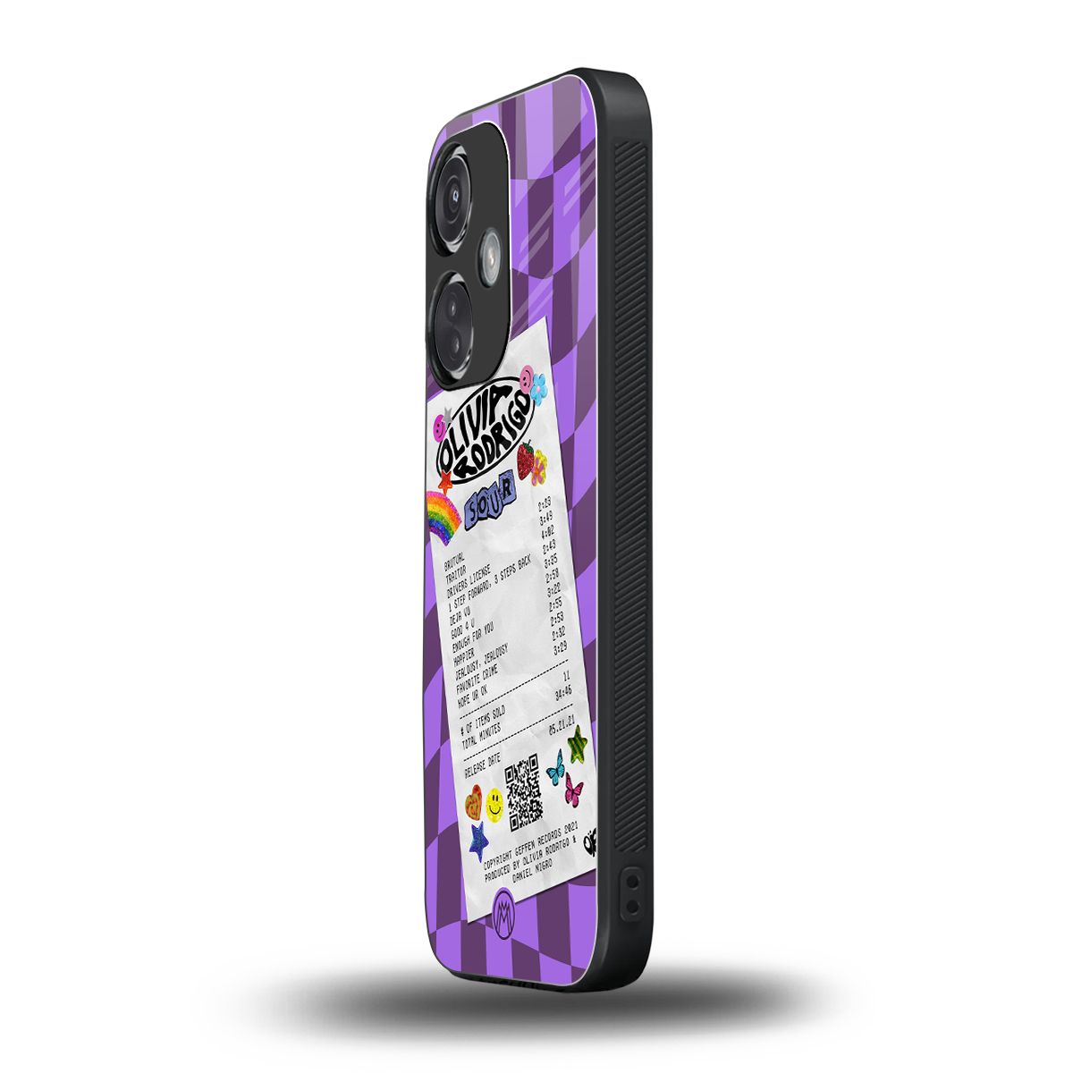 olivia rodrigo back phone cover | glass case for oneplus nord ce 3