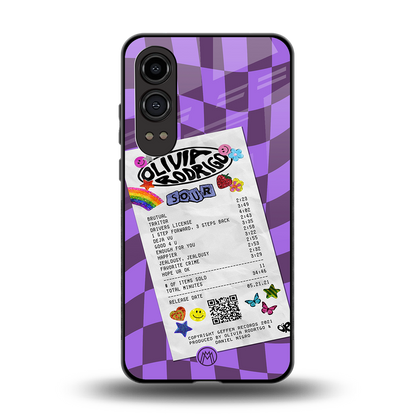olivia rodrigo back phone cover | glass case for oneplus nord ce 4 lite