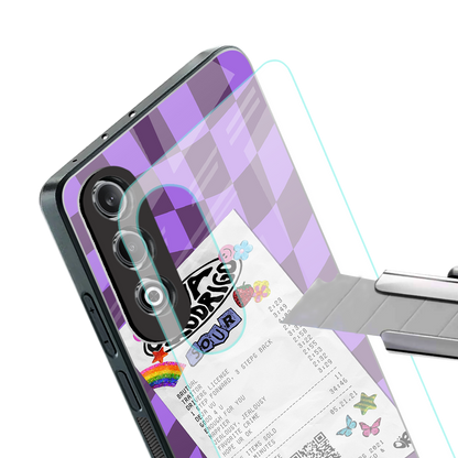 olivia rodrigo back phone cover | glass case for oneplus nord ce 4
