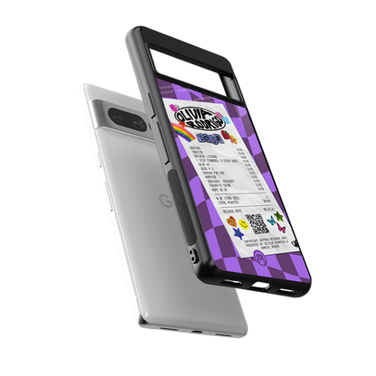olivia rodrigo back phone cover | glass case for google pixel 7 pro