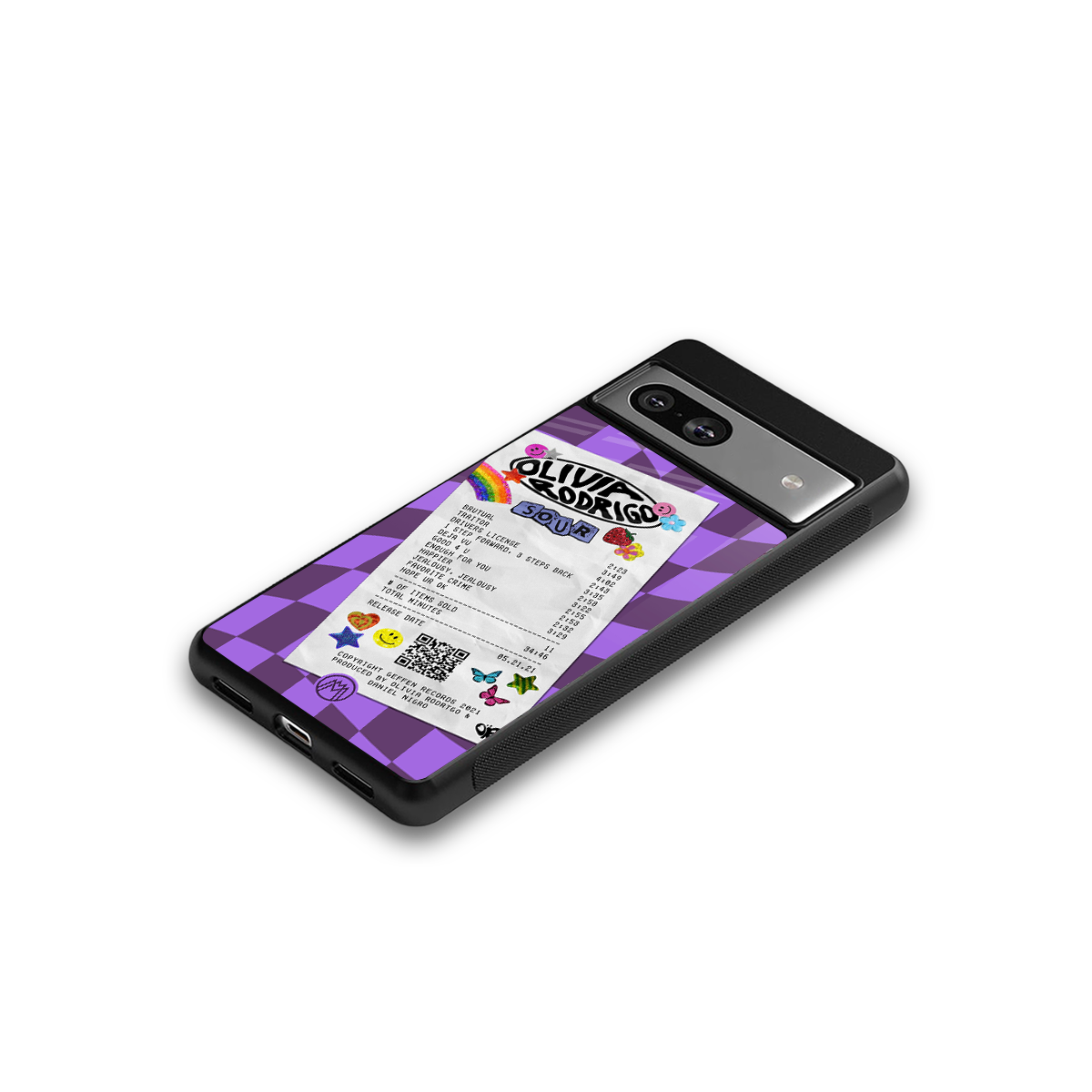 olivia rodrigo back phone cover | glass case for Google Pixel 7A