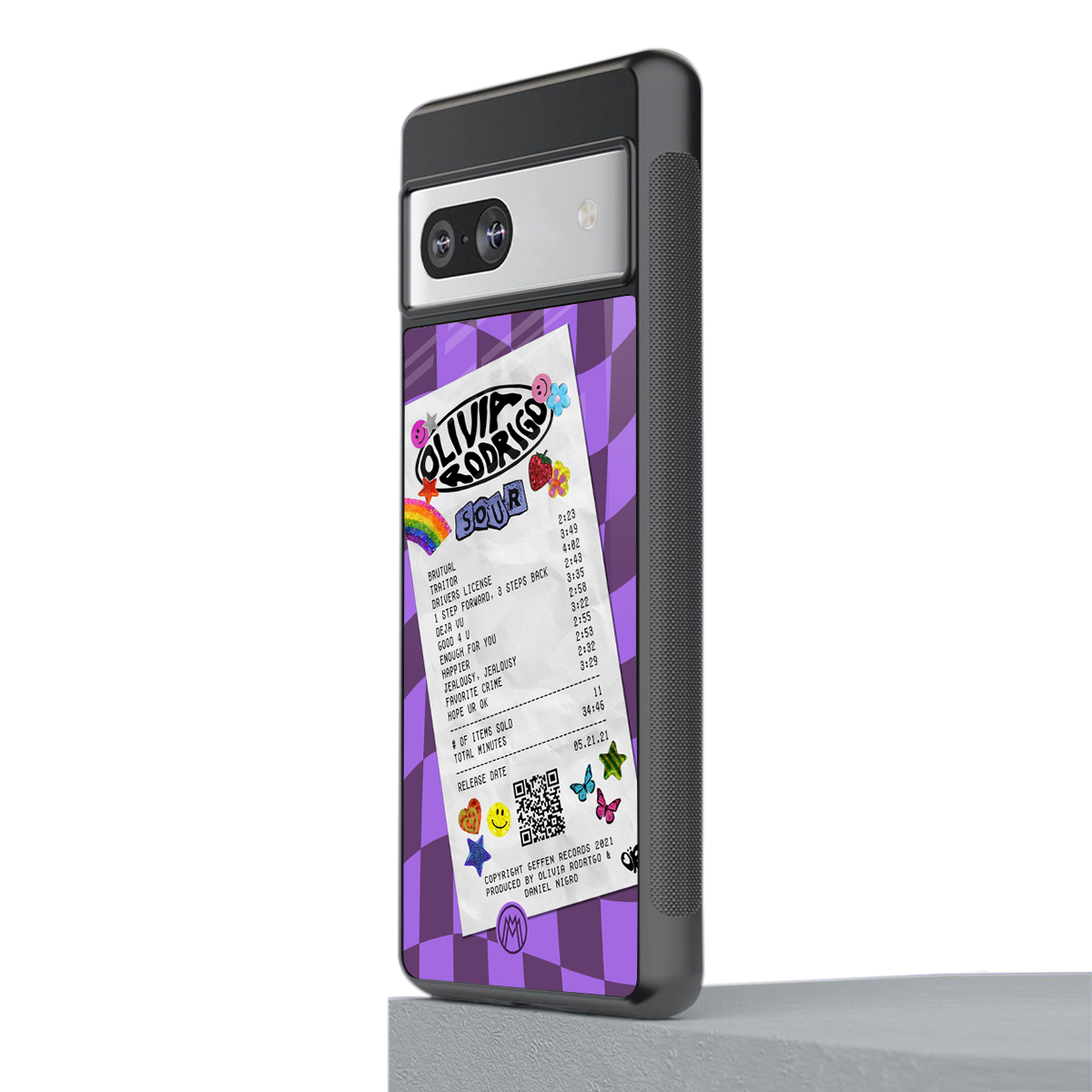 olivia rodrigo back phone cover | glass case for Google Pixel 7A