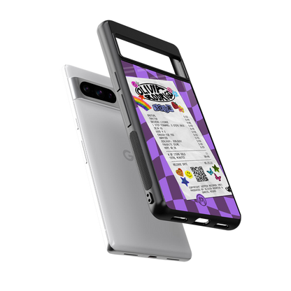 olivia rodrigo back phone cover | glass case for google pixel 8 pro