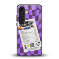 olivia rodrigo back phone cover | glass case for samsung galaxy s23 plus