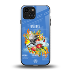 one day back phone cover | glass case for iphone 13 mini