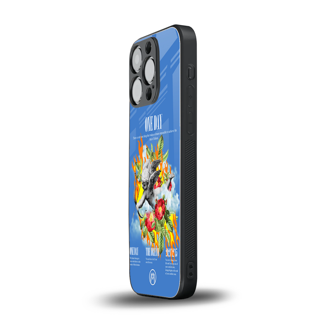 one day back phone cover | glass case for iphone 13 pro