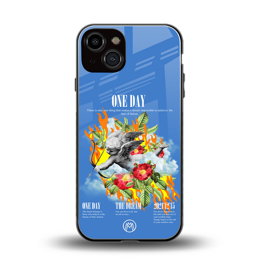 one day back phone cover | glass case for iphone 13
