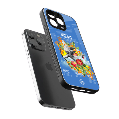 one day back phone cover | glass case for iphone 14 pro