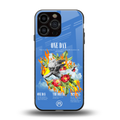 one day back phone cover | glass case for iphone 16 pro max