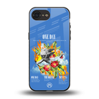 one day back phone cover | glass case for iphone 16e
