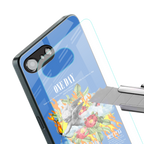 one day back phone cover | glass case for iphone 16e
