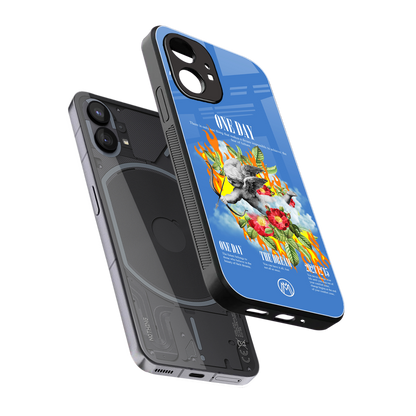 one day back phone cover | glass case for nothing phone 1