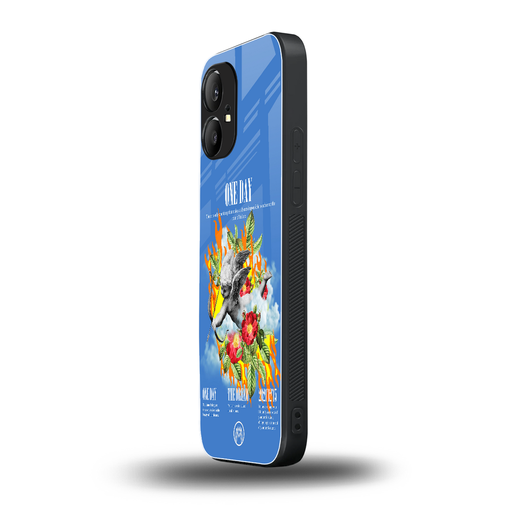 one day back phone cover | glass case for nothing phone 1
