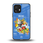 one day back phone cover | glass case for nothing phone 2