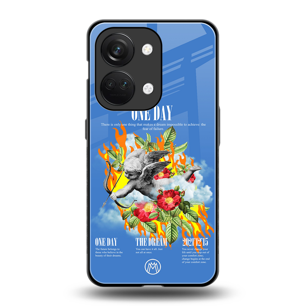 one day back phone cover | glass case for oneplus nord 3