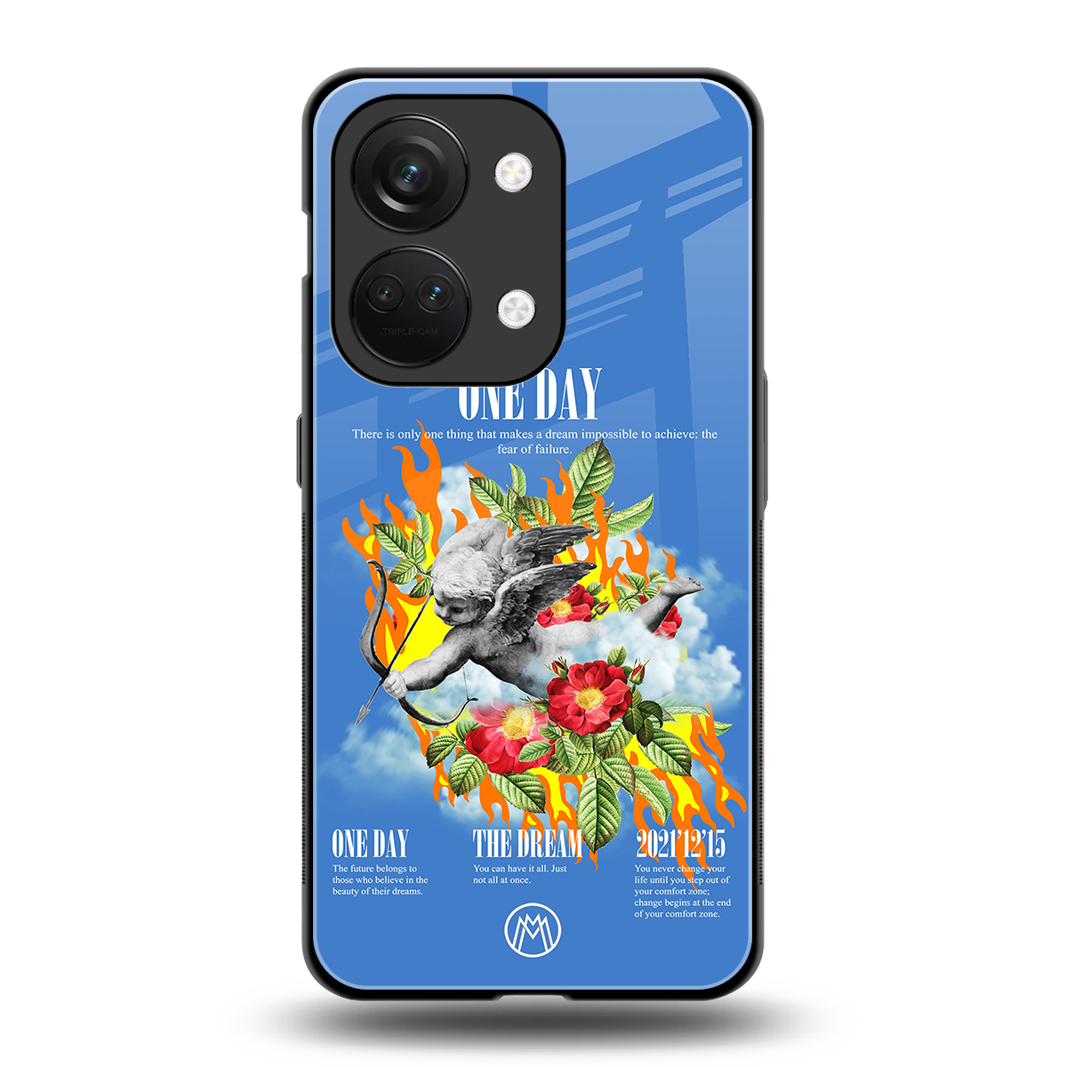 one day back phone cover | glass case for oneplus nord 3