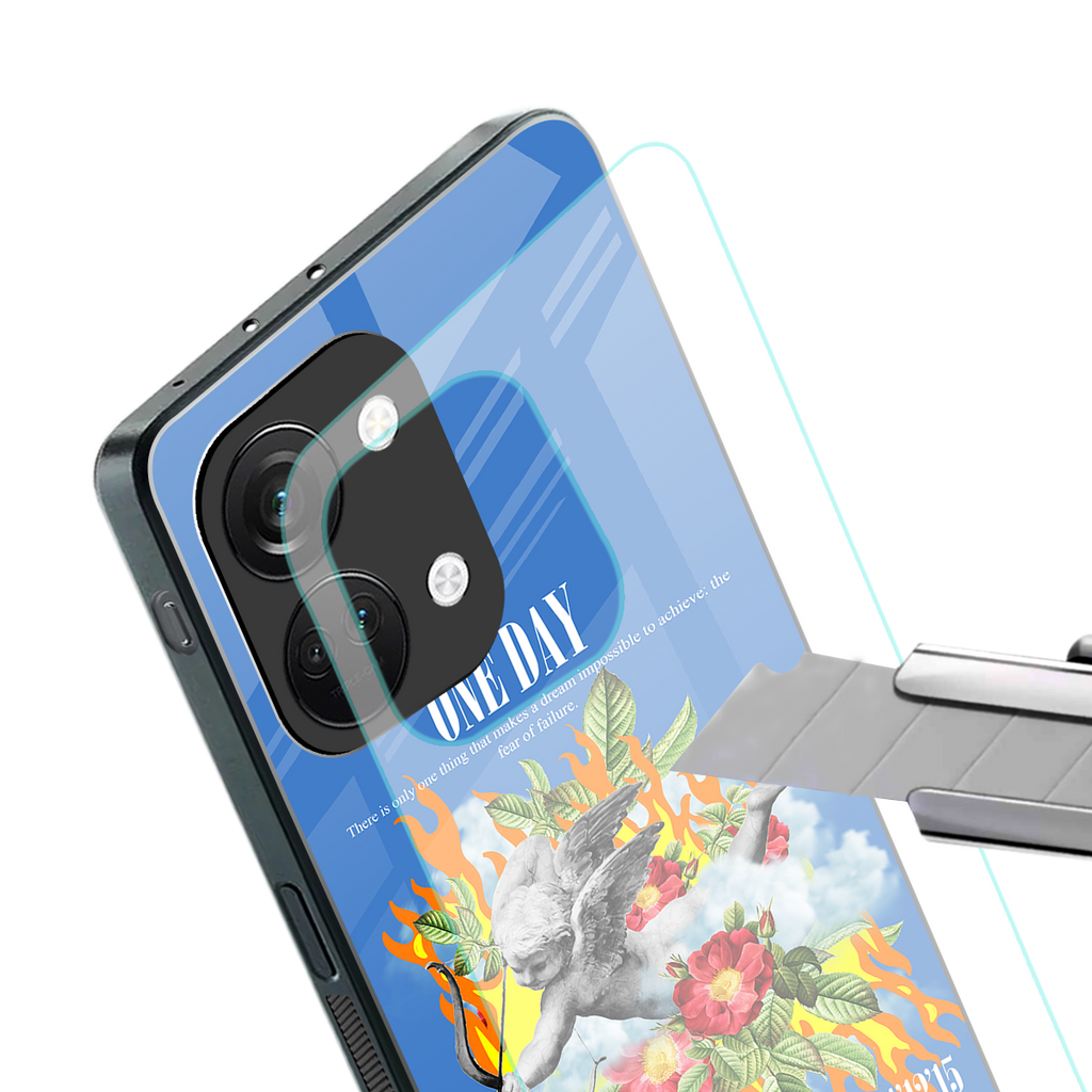 one day back phone cover | glass case for oneplus nord 3