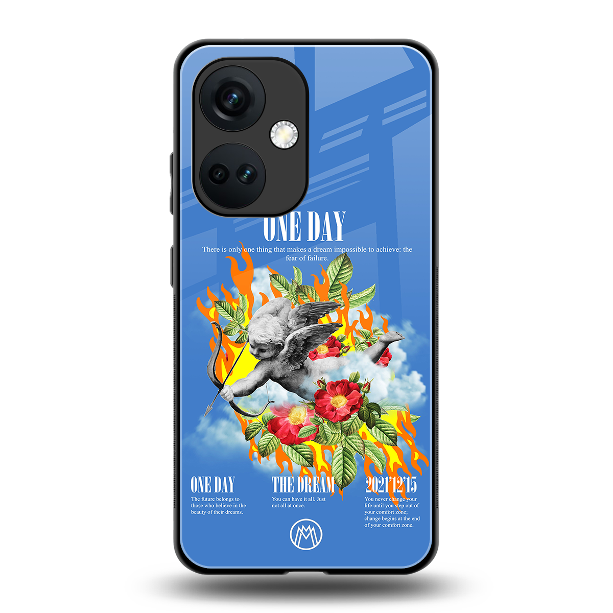 one day back phone cover | glass case for oneplus nord ce 3