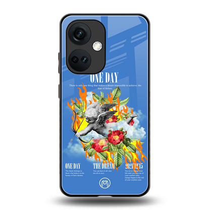 one day back phone cover | glass case for oneplus nord ce 3