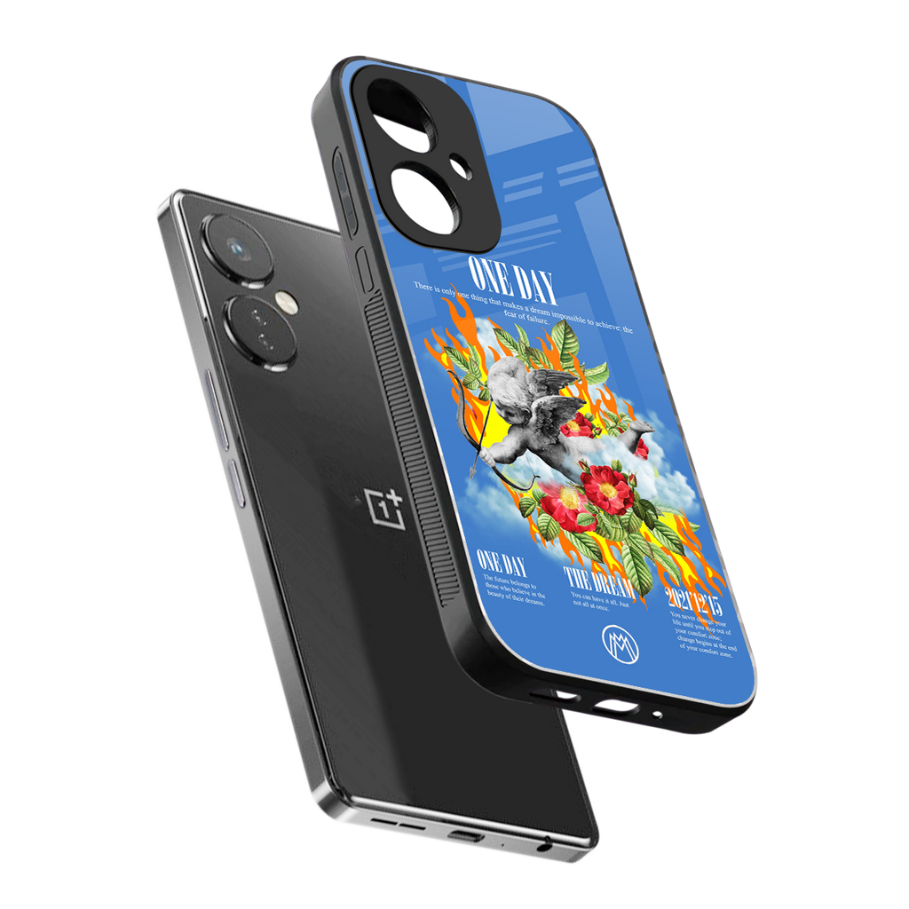 one day back phone cover | glass case for oneplus nord ce 3