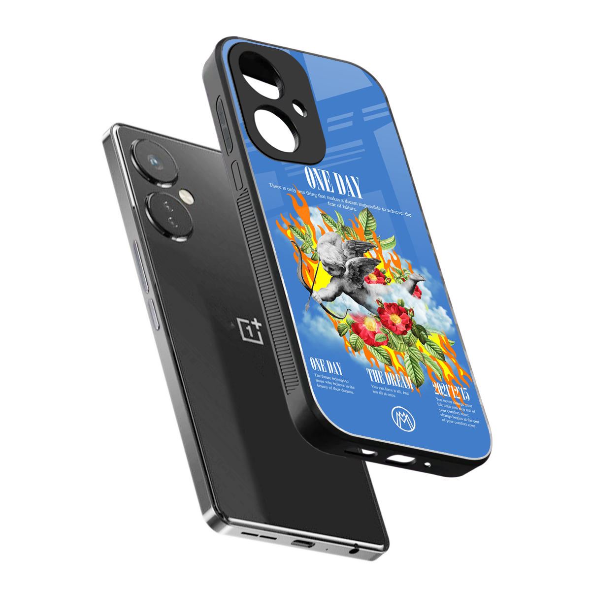 one day back phone cover | glass case for oneplus nord ce 3