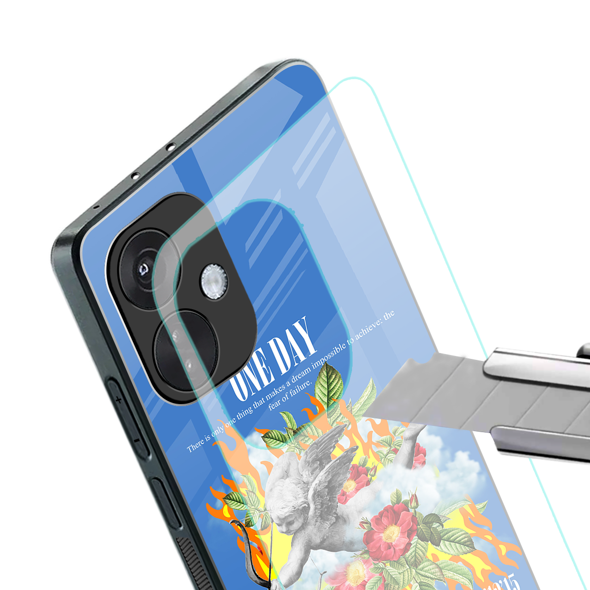 one day back phone cover | glass case for oneplus nord ce 3